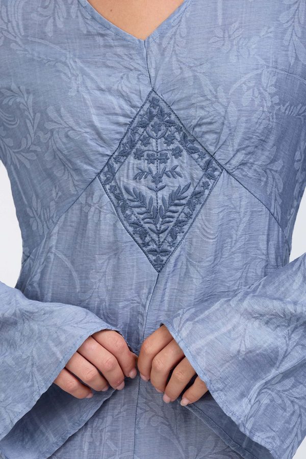 ⁦שמלת טנא כחולה⁩ – תמונה ⁦2⁩