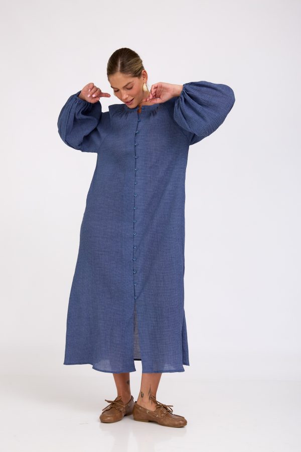 שמלת כתר כחולה