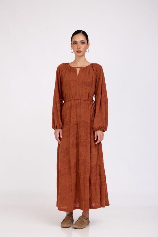 שמלת ענבה חמרה