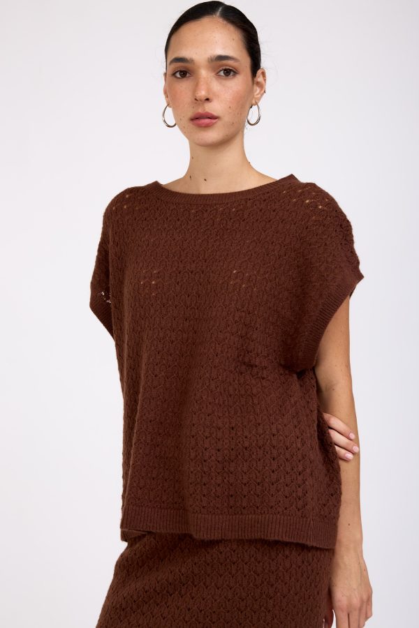 אפודת נייט חומה