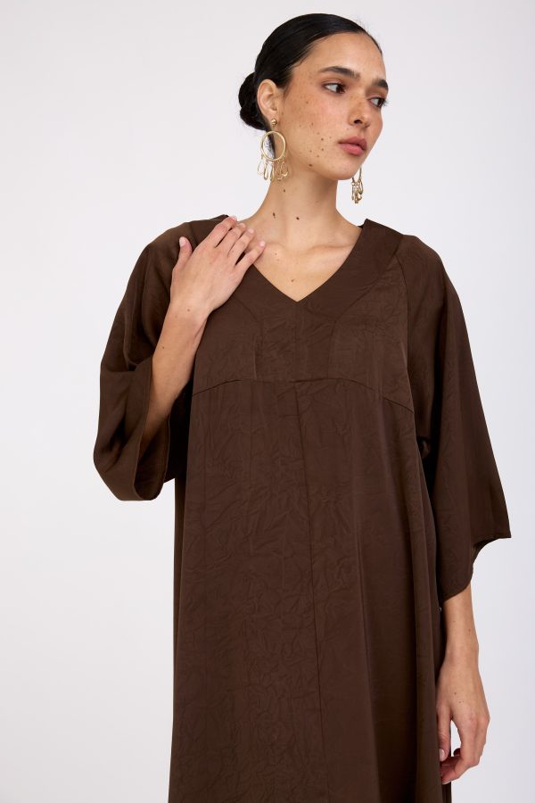 שמלת רמון חומה