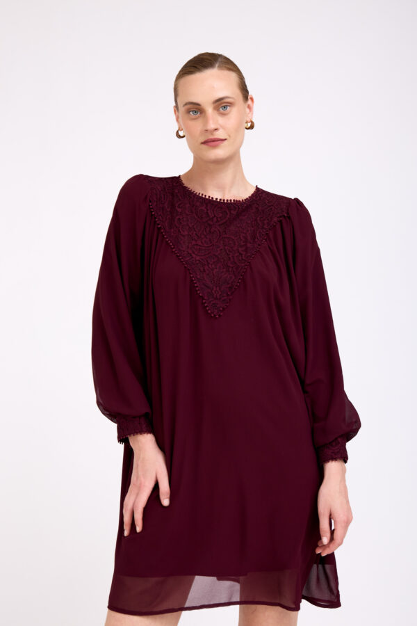 שמלת לומייר בורדו