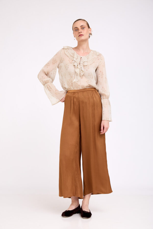 מכנס פיה חום