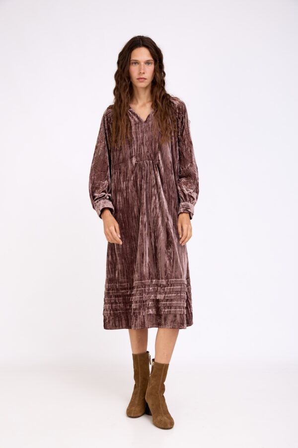 שמלת רוזת חומה