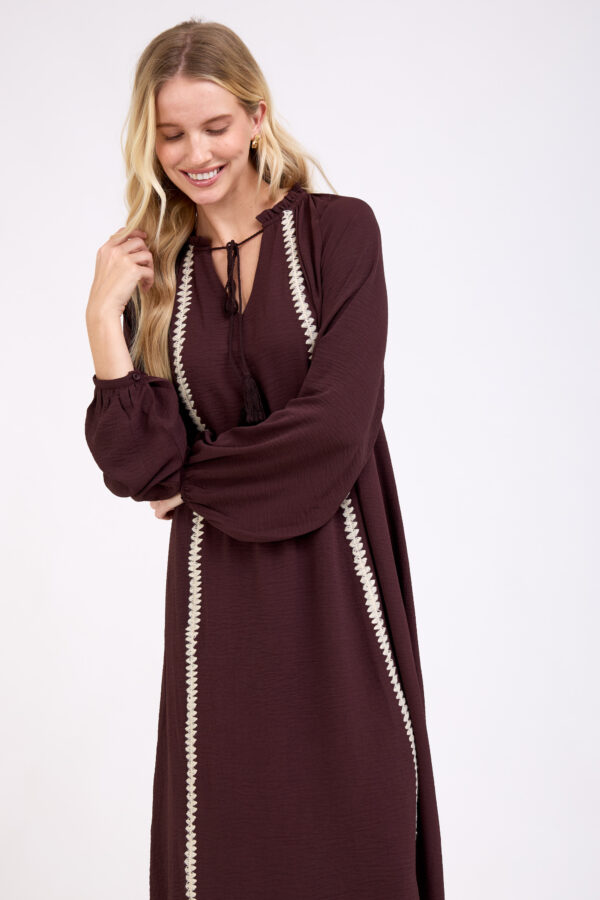 שמלת ז'ולייט חומה