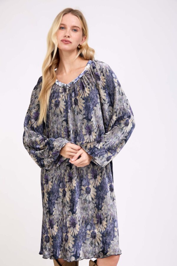 שמלת נואלה כחולה