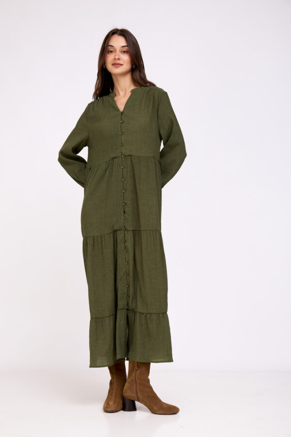 שמלת קלריס ירוקה