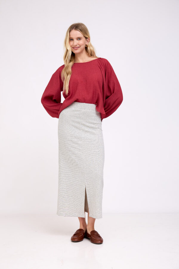 חצאית אמלין פסים