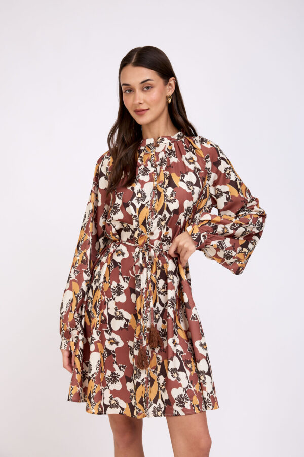 שמלת סולין פרחונית