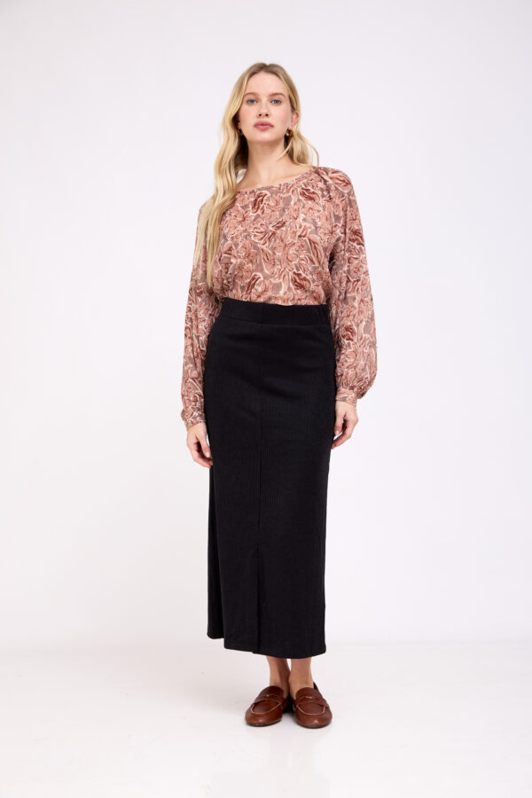 חצאית אמלין שחורה