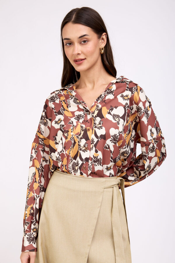 חולצת אלור פרחונית