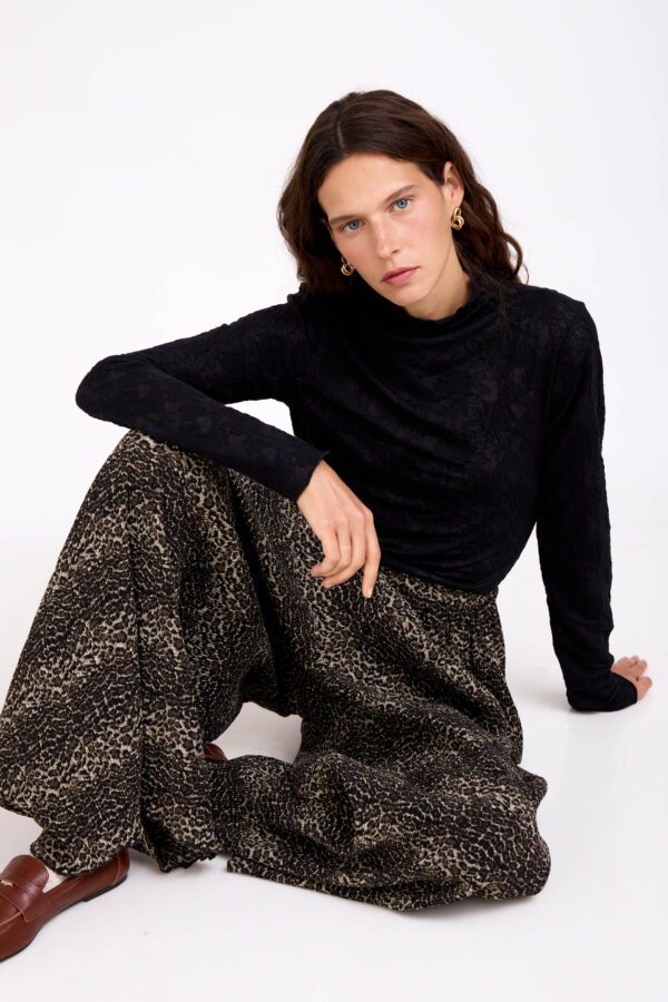 מכנס דורי מנומר