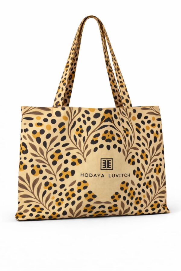 תיק בד מנומר