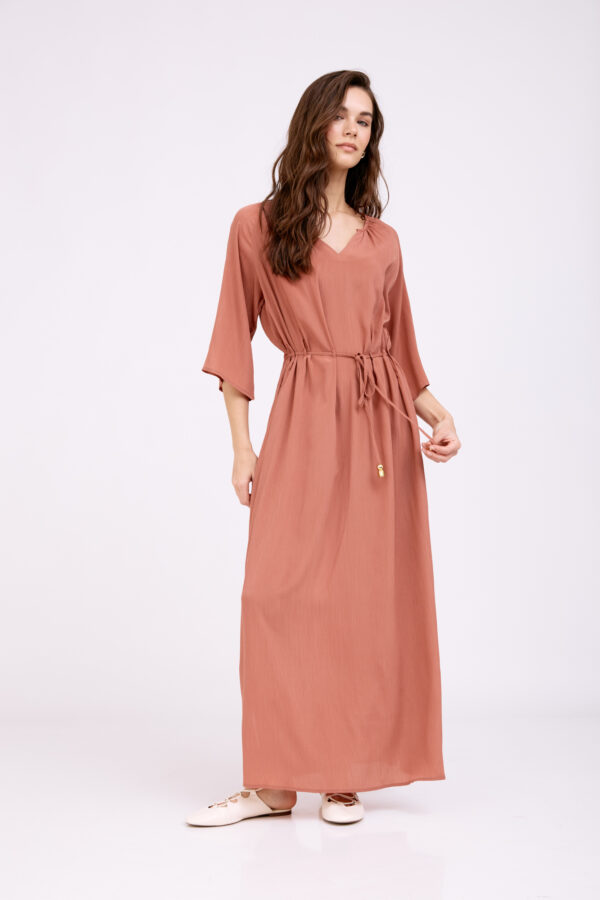 שמלת לילי אפרסק