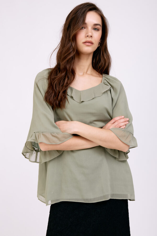 חולצת אייבי ירוקה