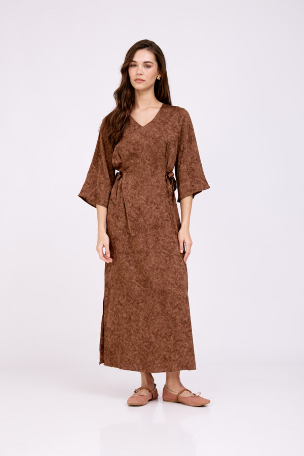 שמלת סייג' חומה