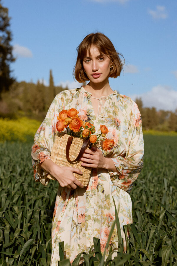 שמלת דליילה פרחונית