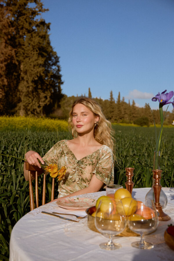 שמלת פלורנס ירוקה
