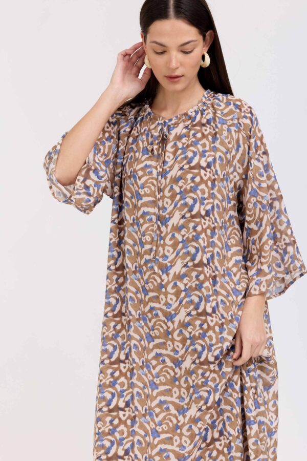 שמלת רום חומה