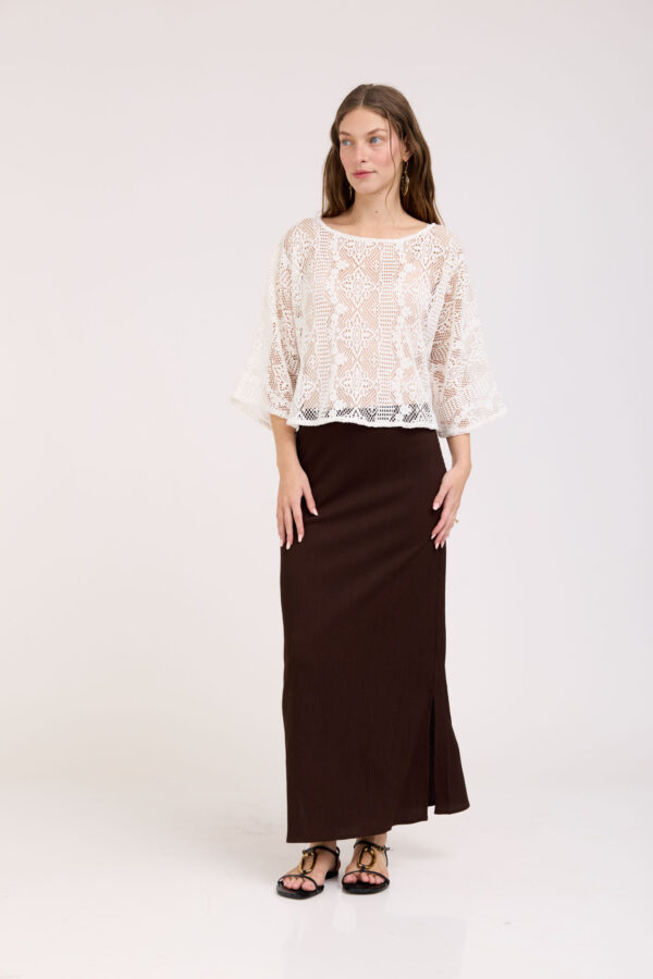 Brown Elia Skirt