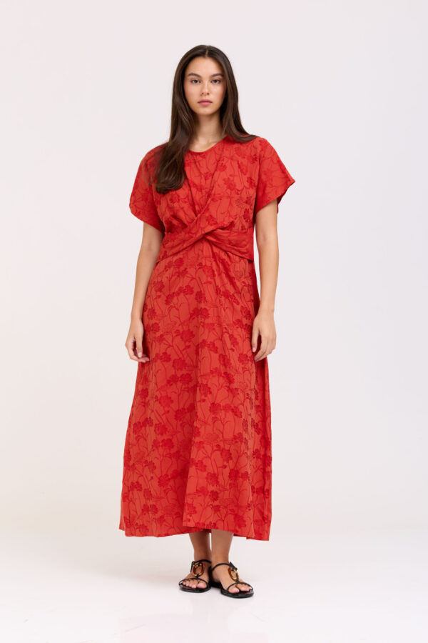 Red Nov Dress