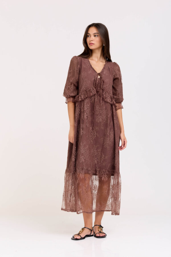 Brown Elodi Dress