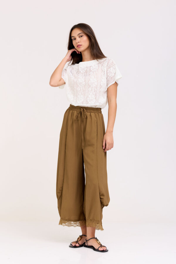 Green Amara Pants