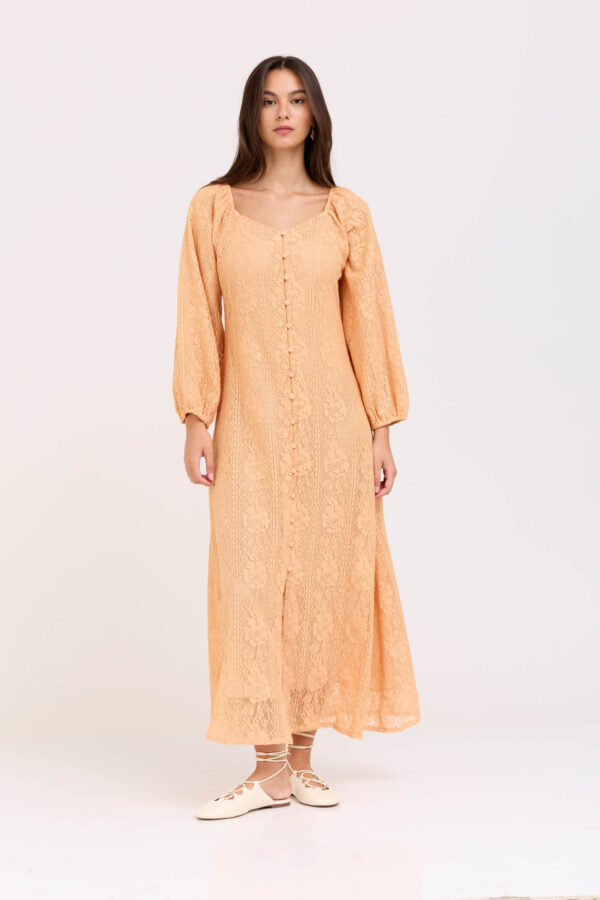 Peach Ari Dress