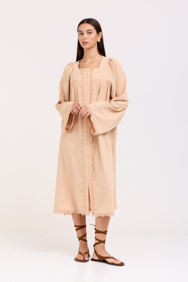 Cream Joelle Dress