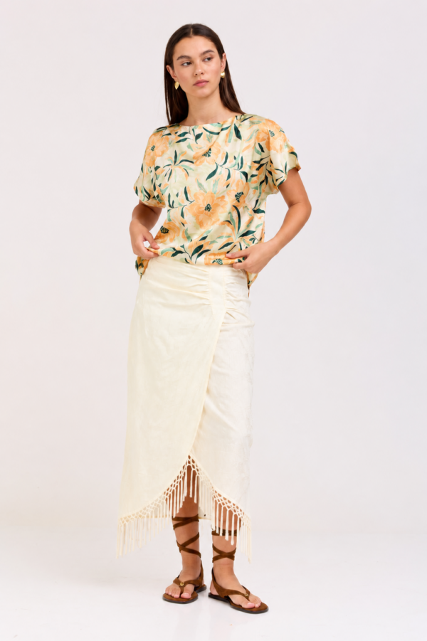 Cream Vivi Skirt