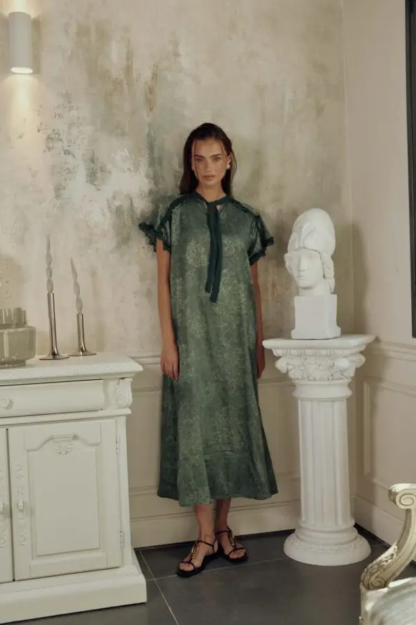 Green Pearl Dress