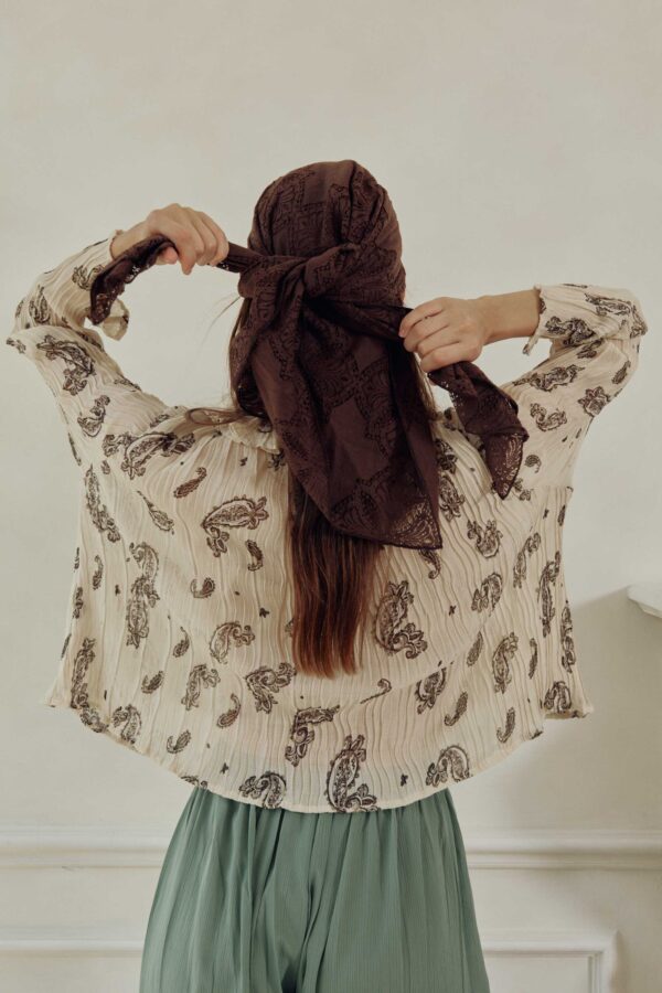 Brown Glory Headscarf