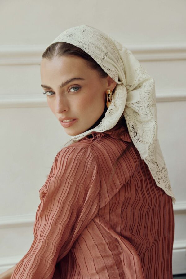 Cream Glory Headscarf