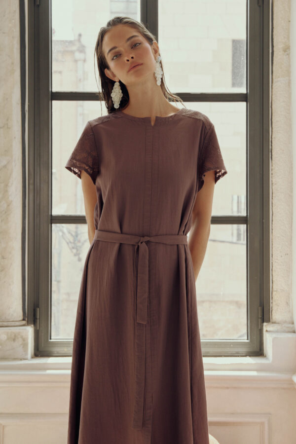 Purple Clara Dress