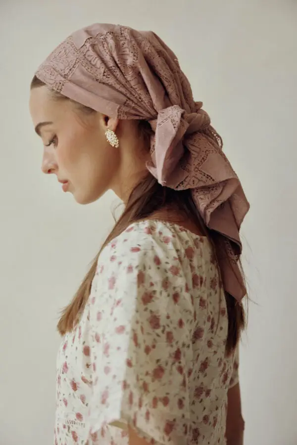 Purple Glory Headscarf