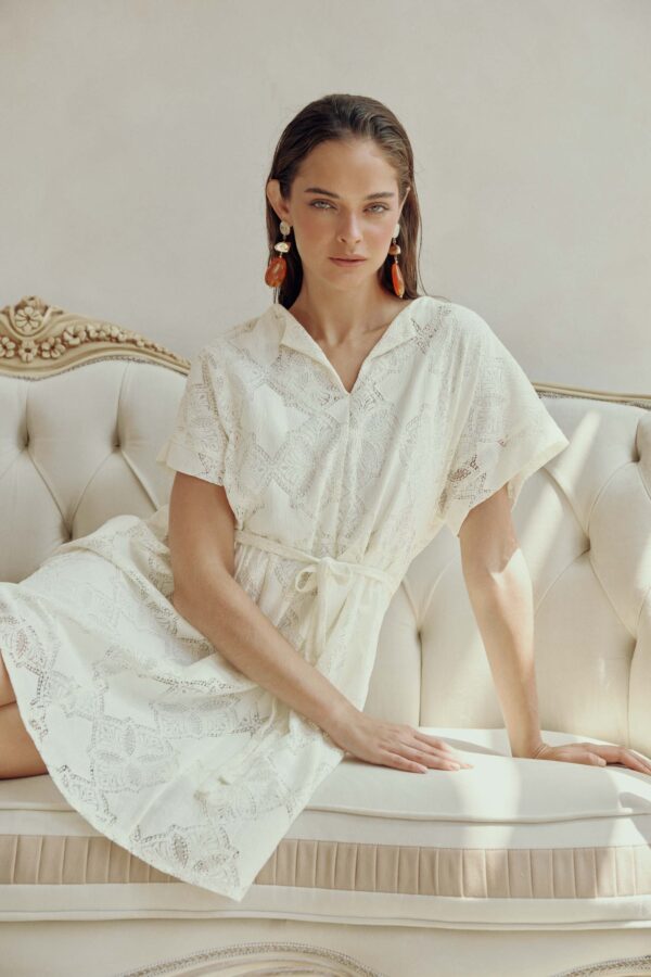 Cream Sophie Dress