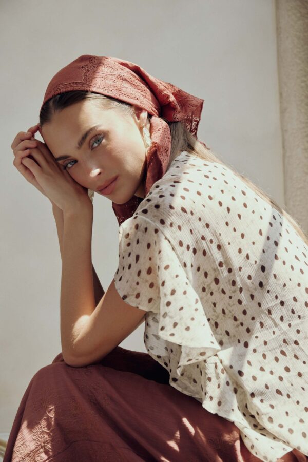 Orange Glory Headscarf