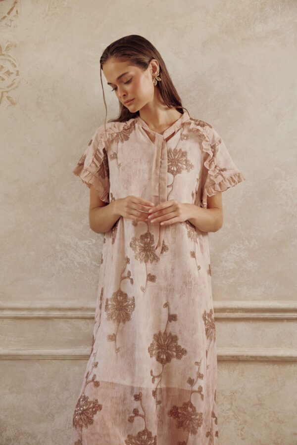 Brown Pearl Dress