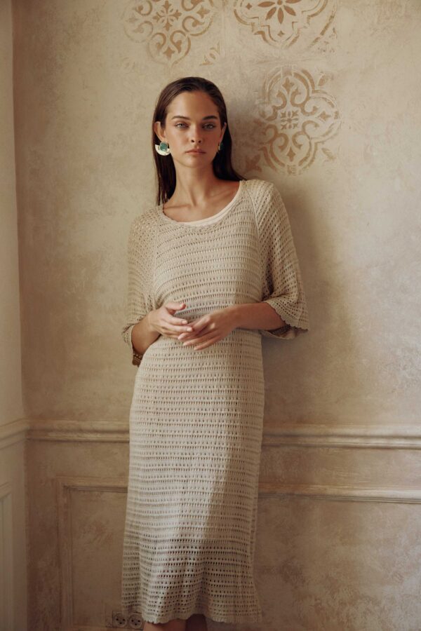 Cream Haven Dress