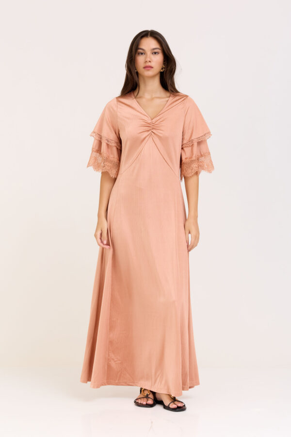 Peach Lumi Dress