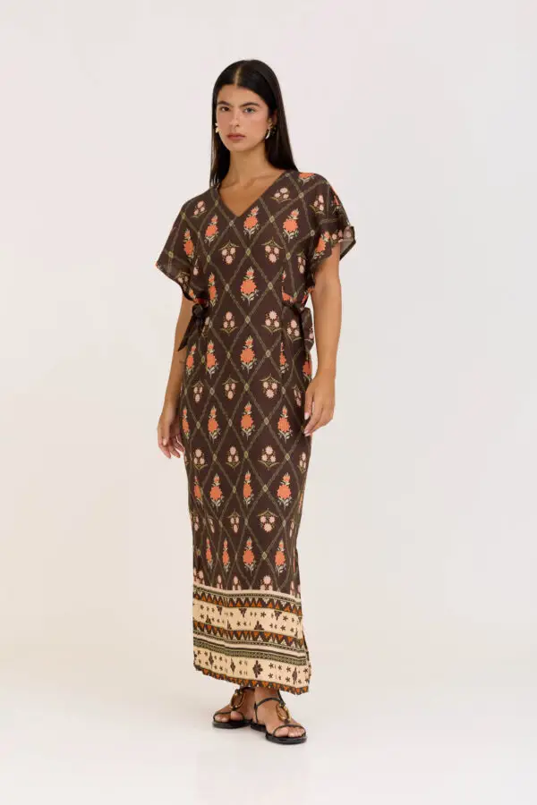 Brown lily Dress