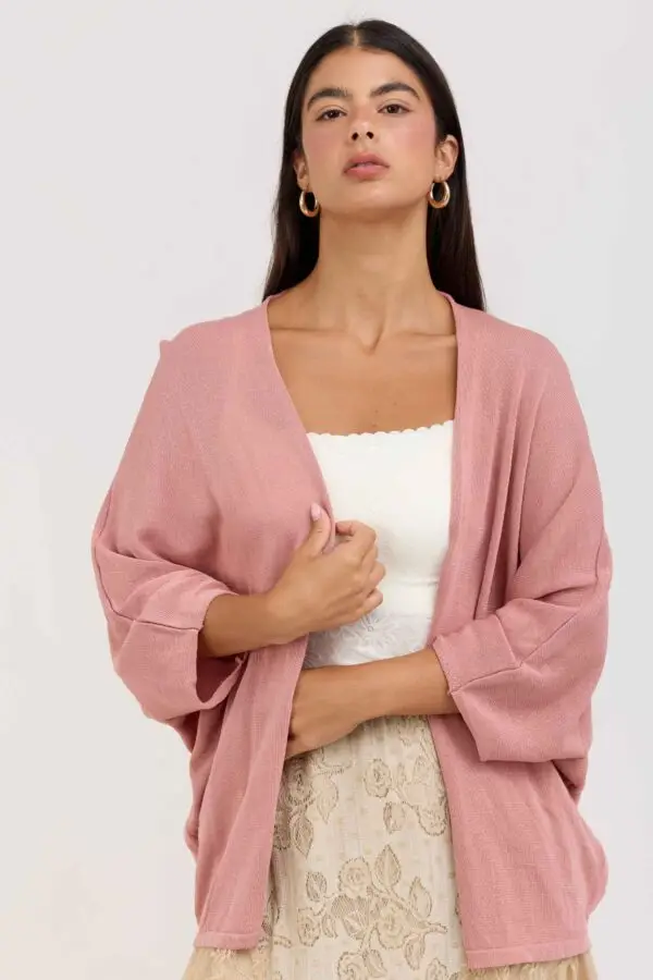 Pink Vera Cardigan