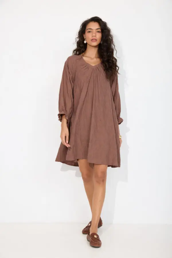 Brown Monroe Dress